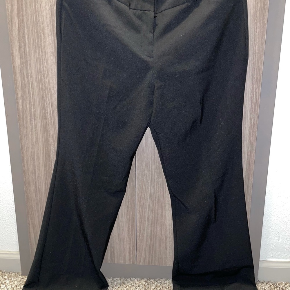 Worthington Bootcut Black Slacks